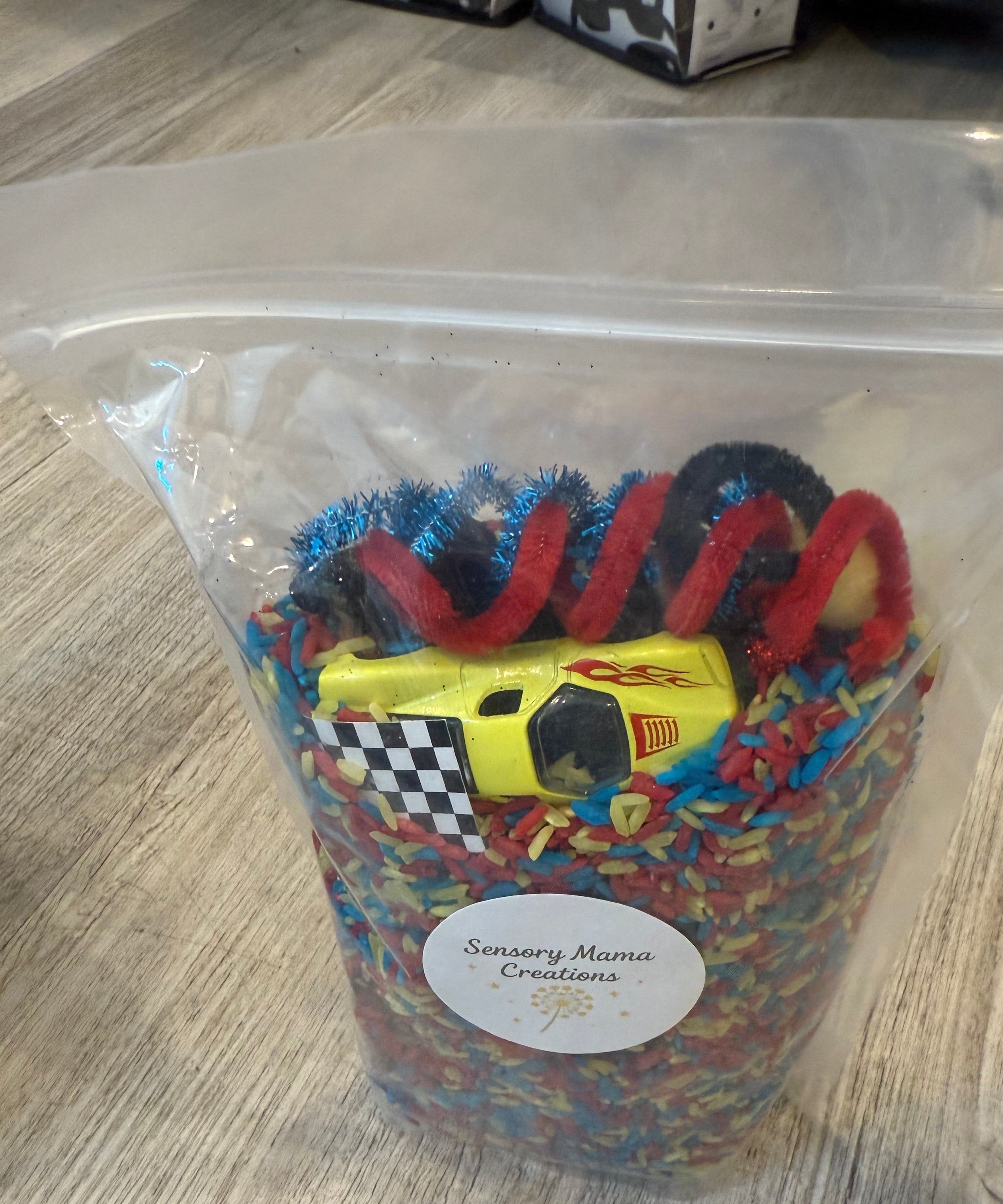 Dump & Discover Sensory Rice Bags