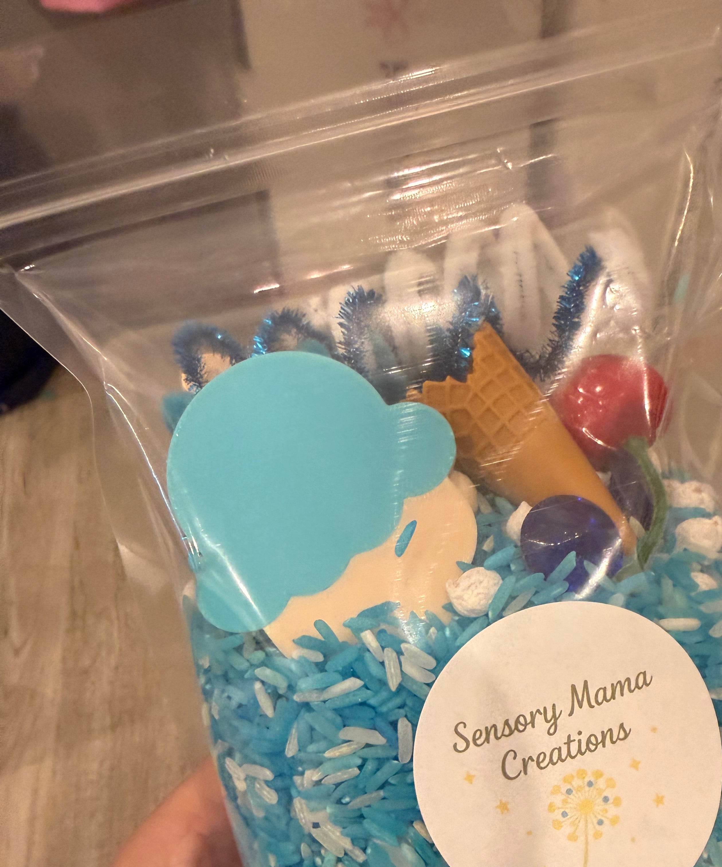 Dump & Discover Sensory Rice Bags