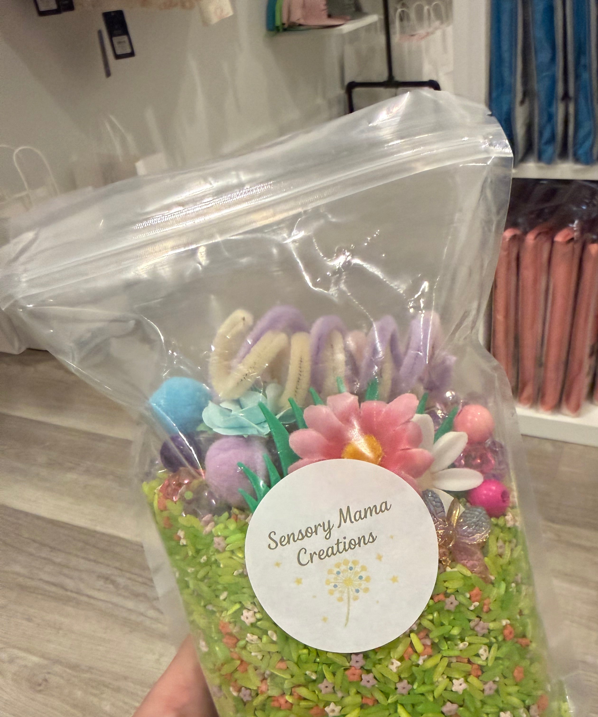 Dump & Discover Sensory Rice Bags
