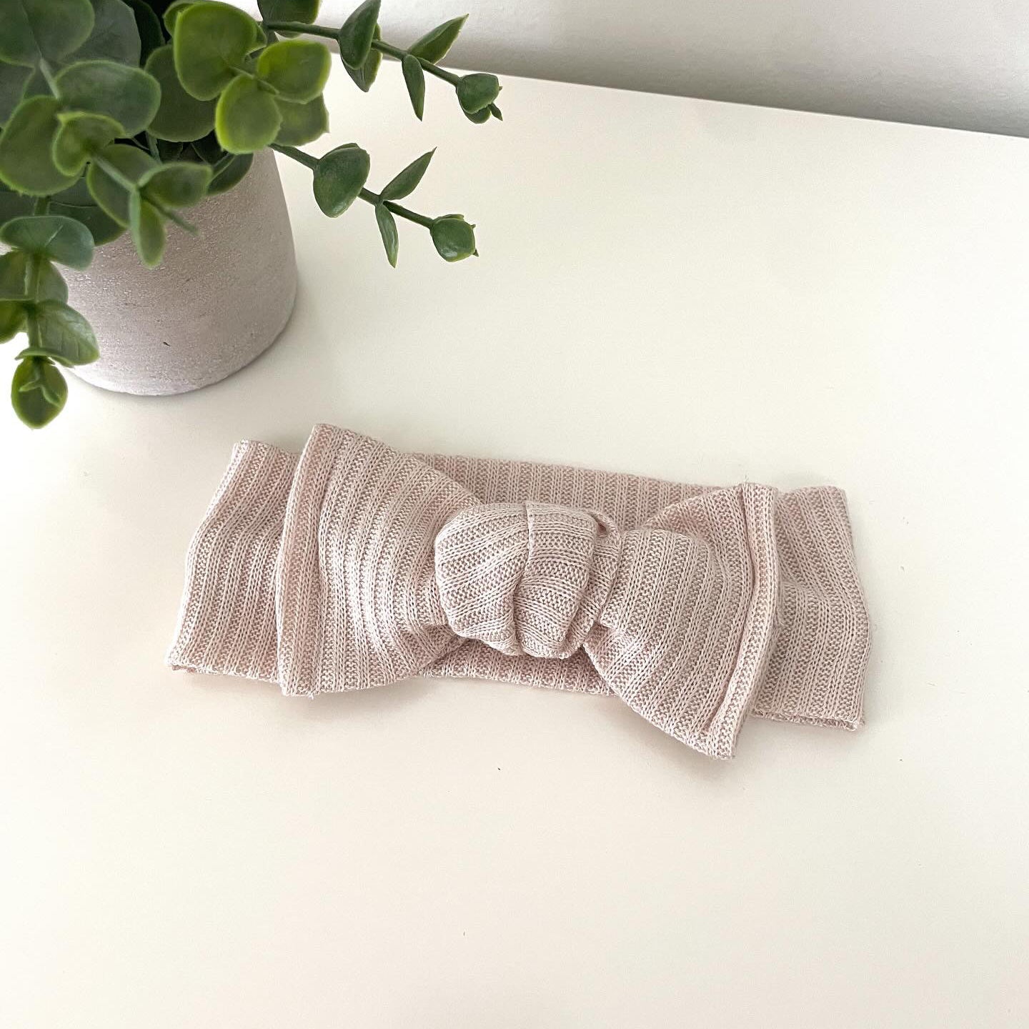 Peachy Bow Headwraps