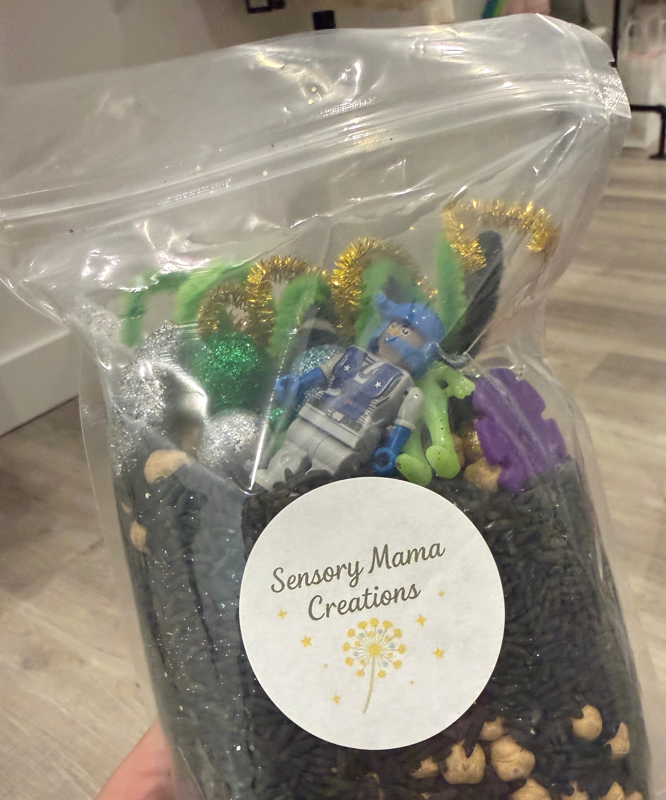Dump & Discover Sensory Rice Bags