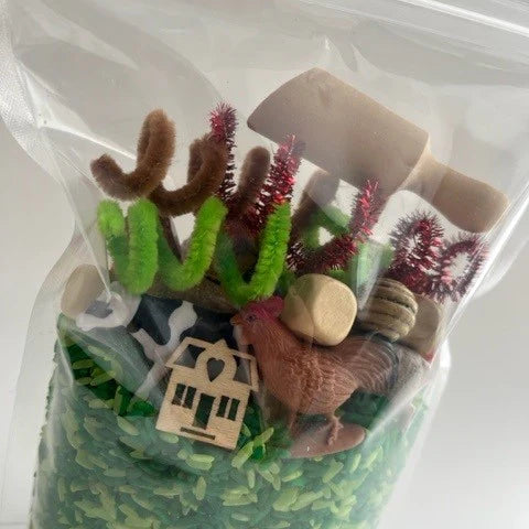 Dump & Discover Sensory Rice Bags