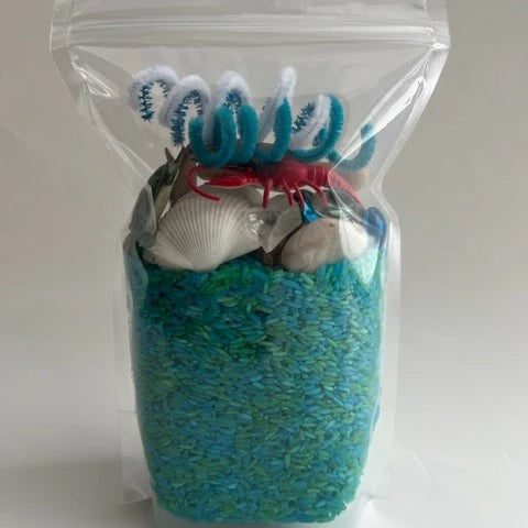 Dump & Discover Sensory Rice Bags