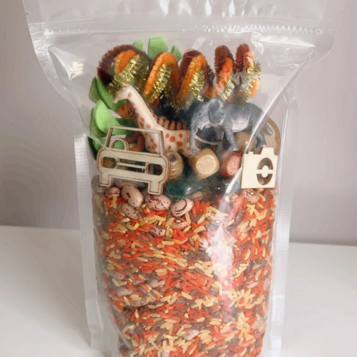 Dump & Discover Sensory Rice Bags