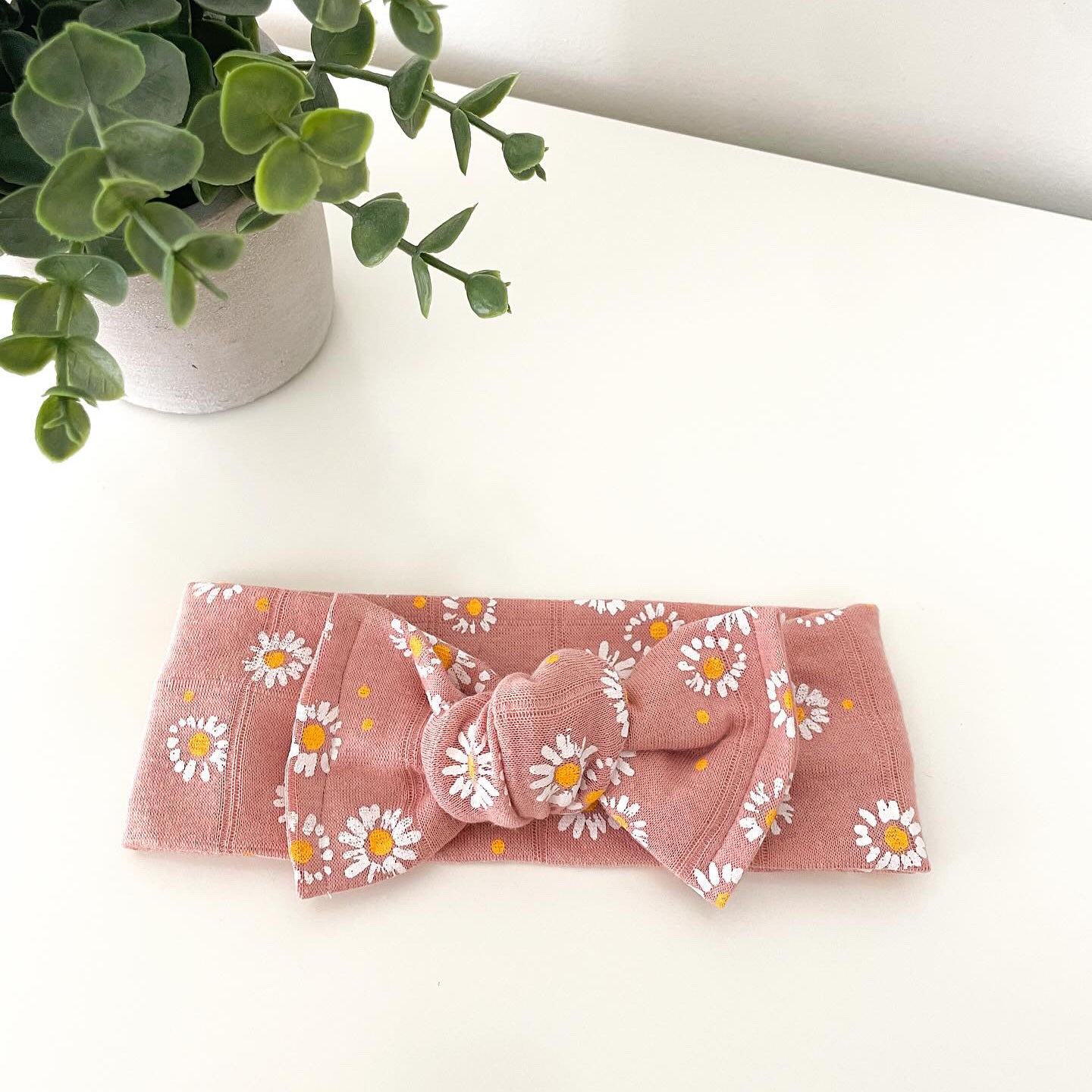 Peachy Bow Headwraps