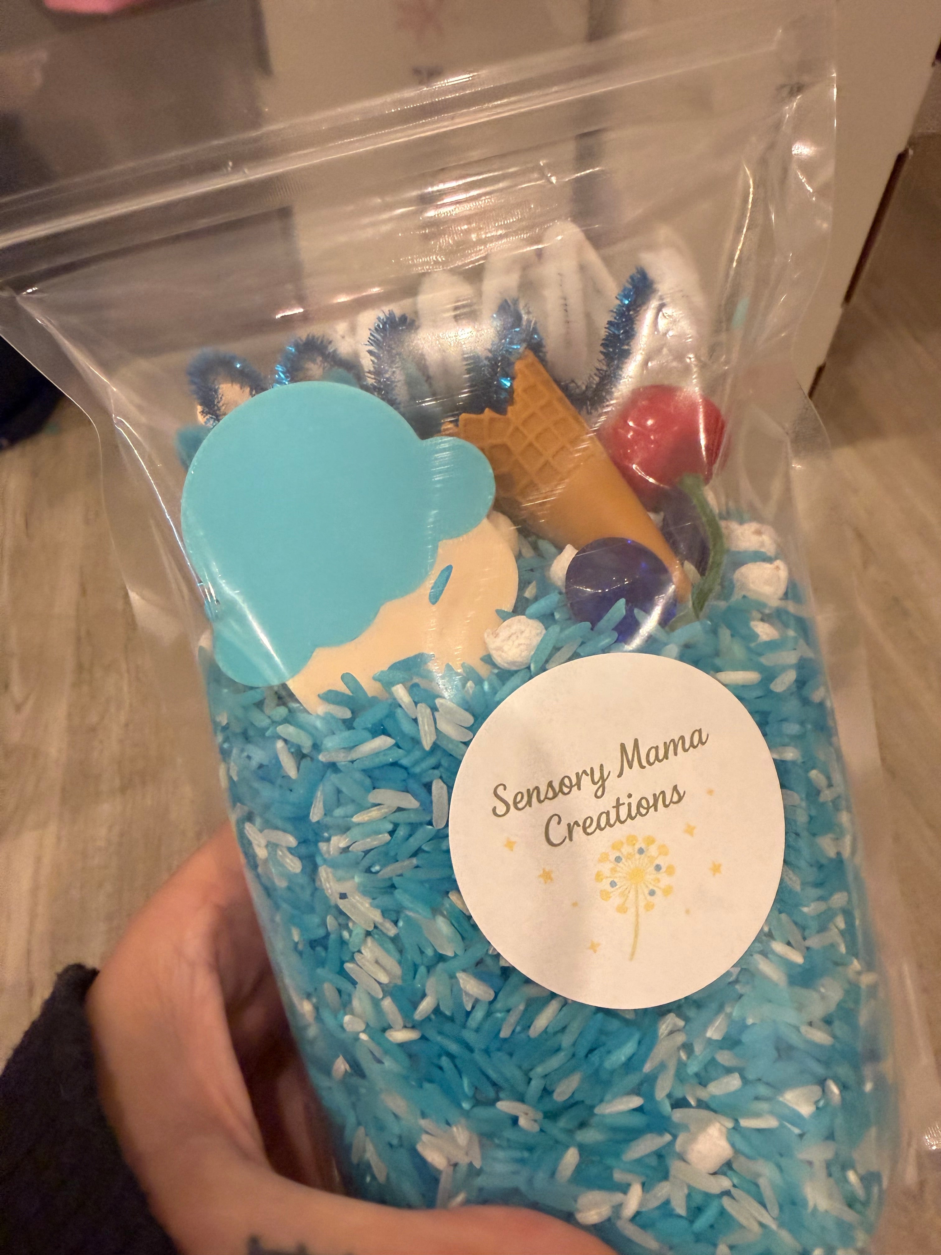 Dump & Discover Sensory Rice Bags