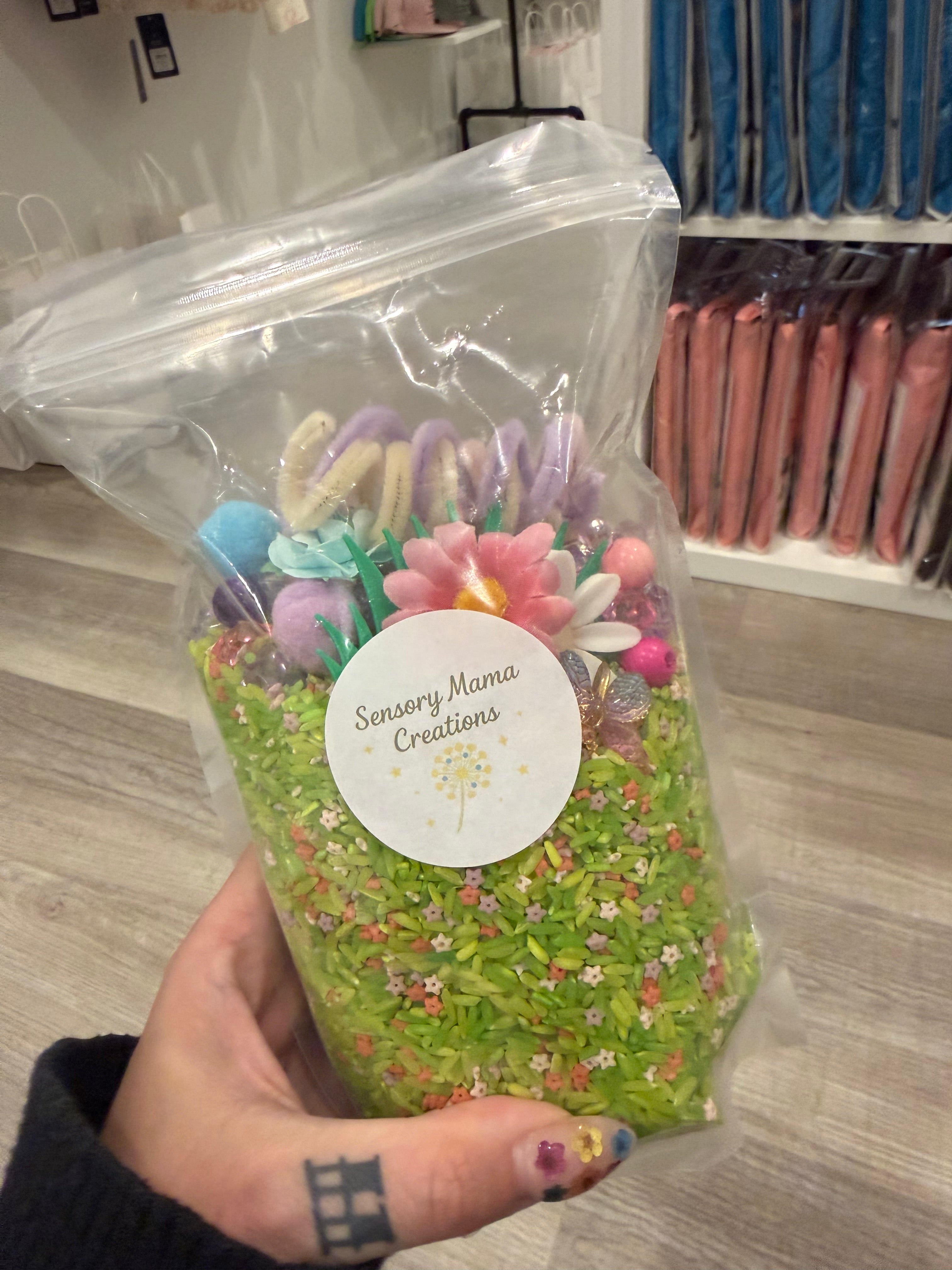 Dump & Discover Sensory Rice Bags