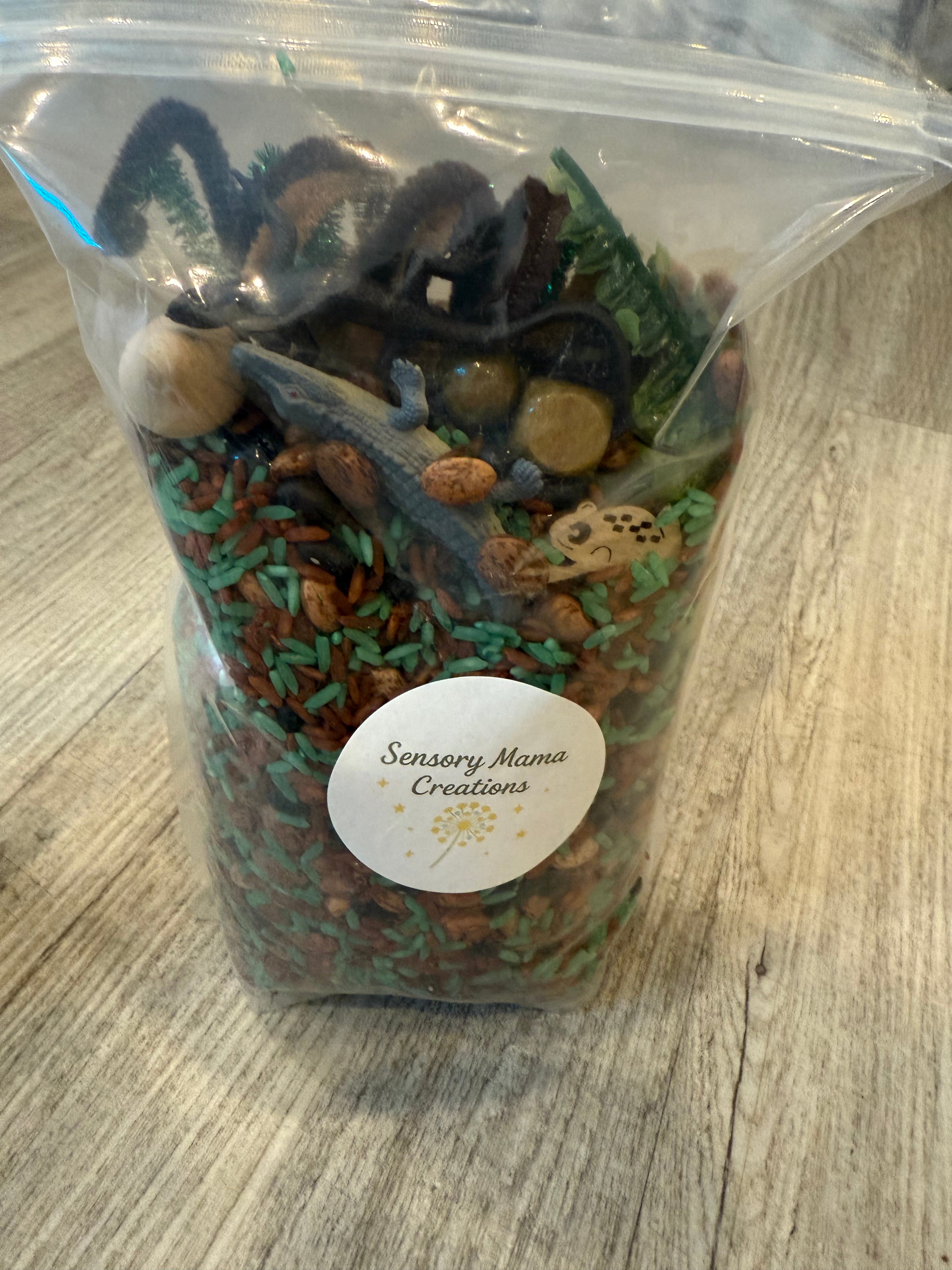 Dump & Discover Sensory Rice Bags