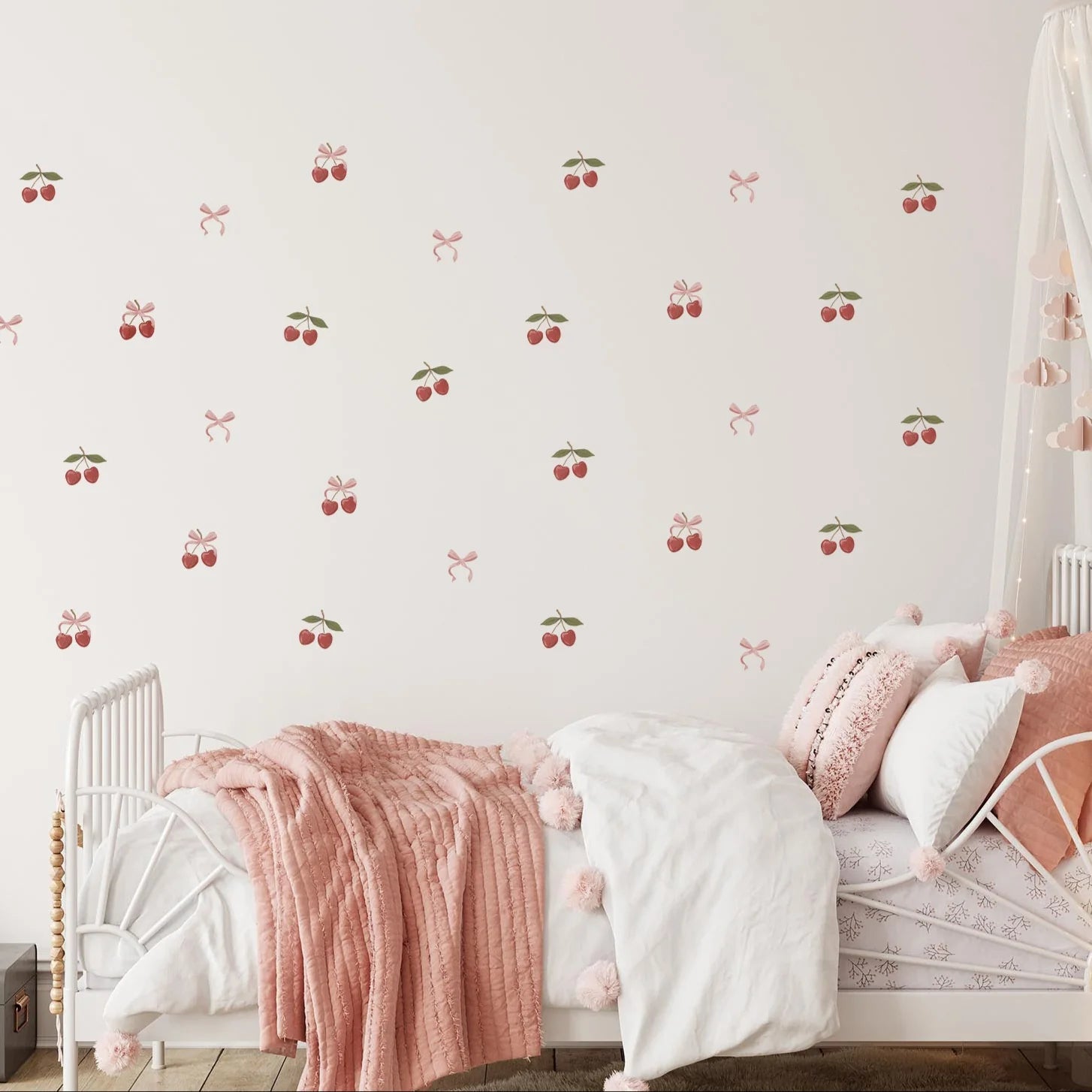 Cherry Pick Reusable Wall Stickers