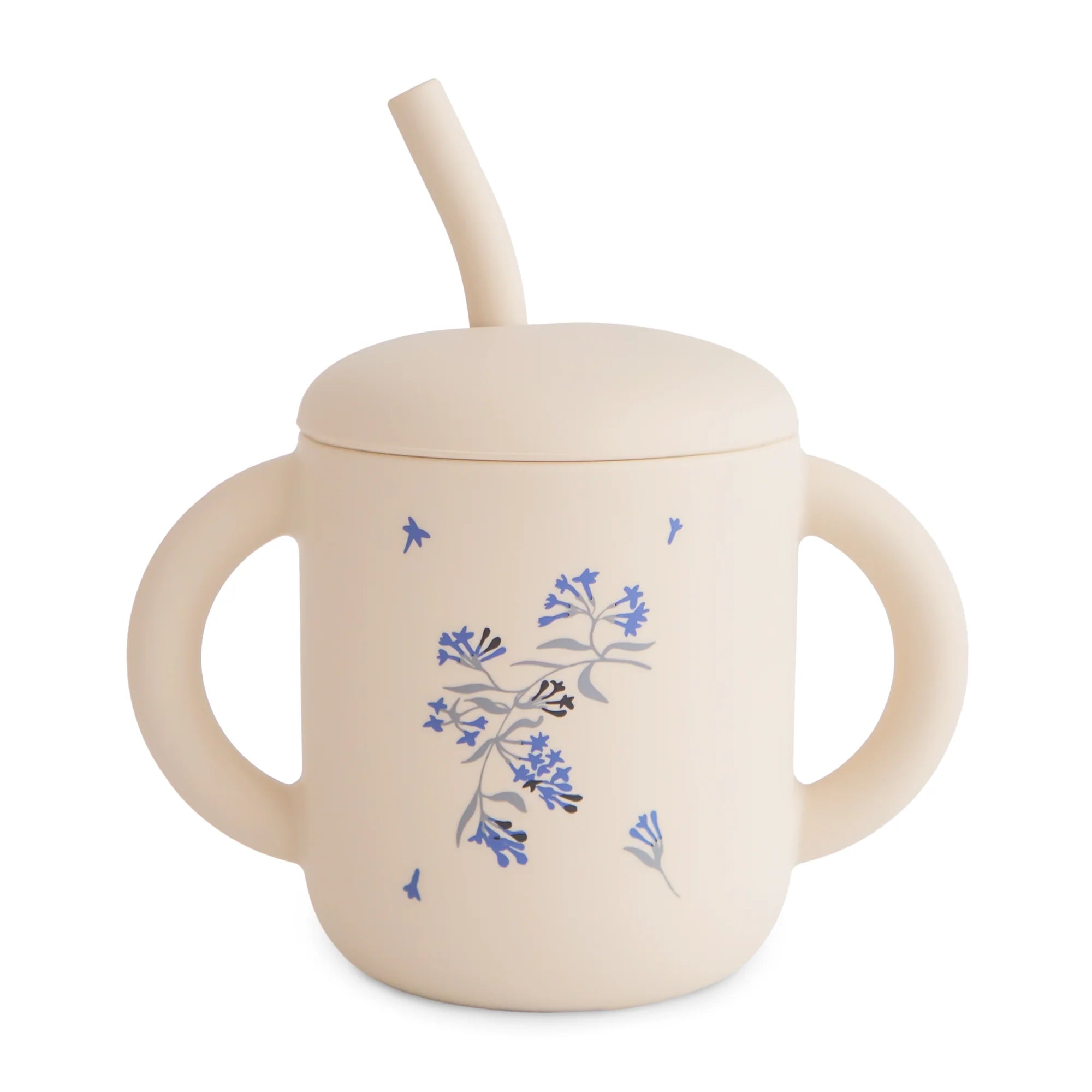 Silicone Training Cup & Straw