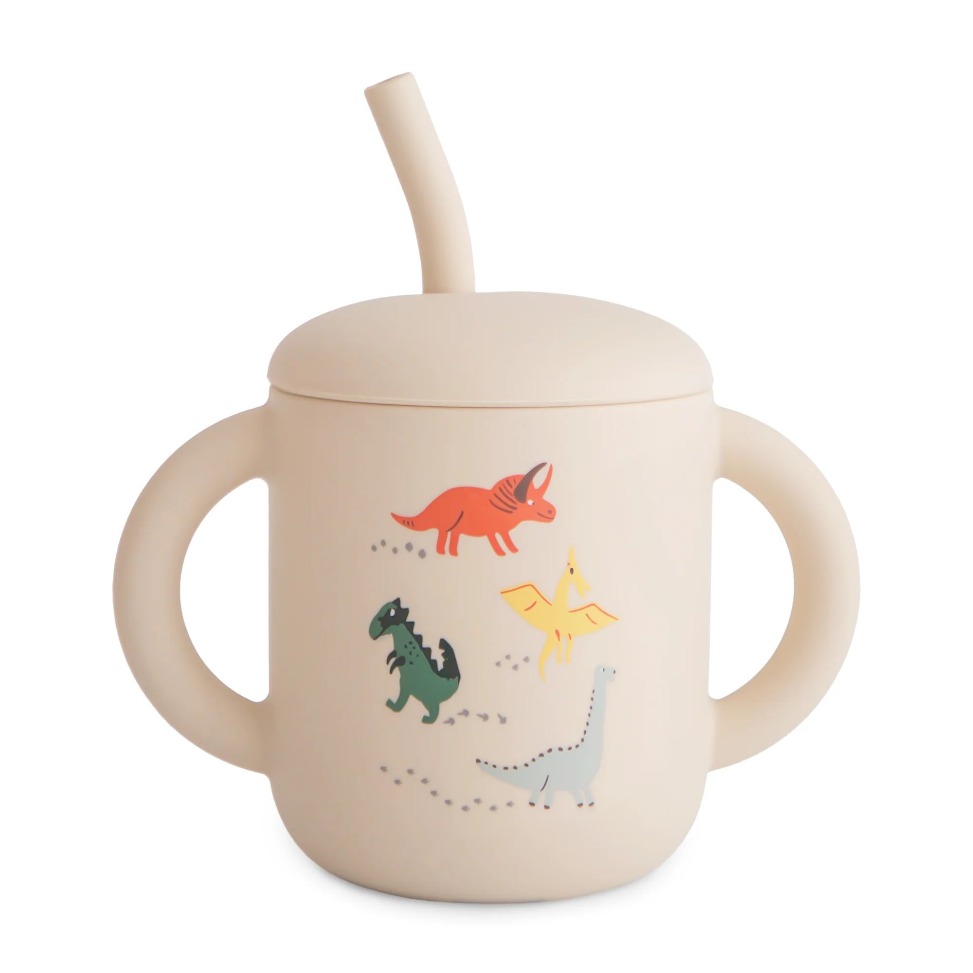 Silicone Training Cup & Straw