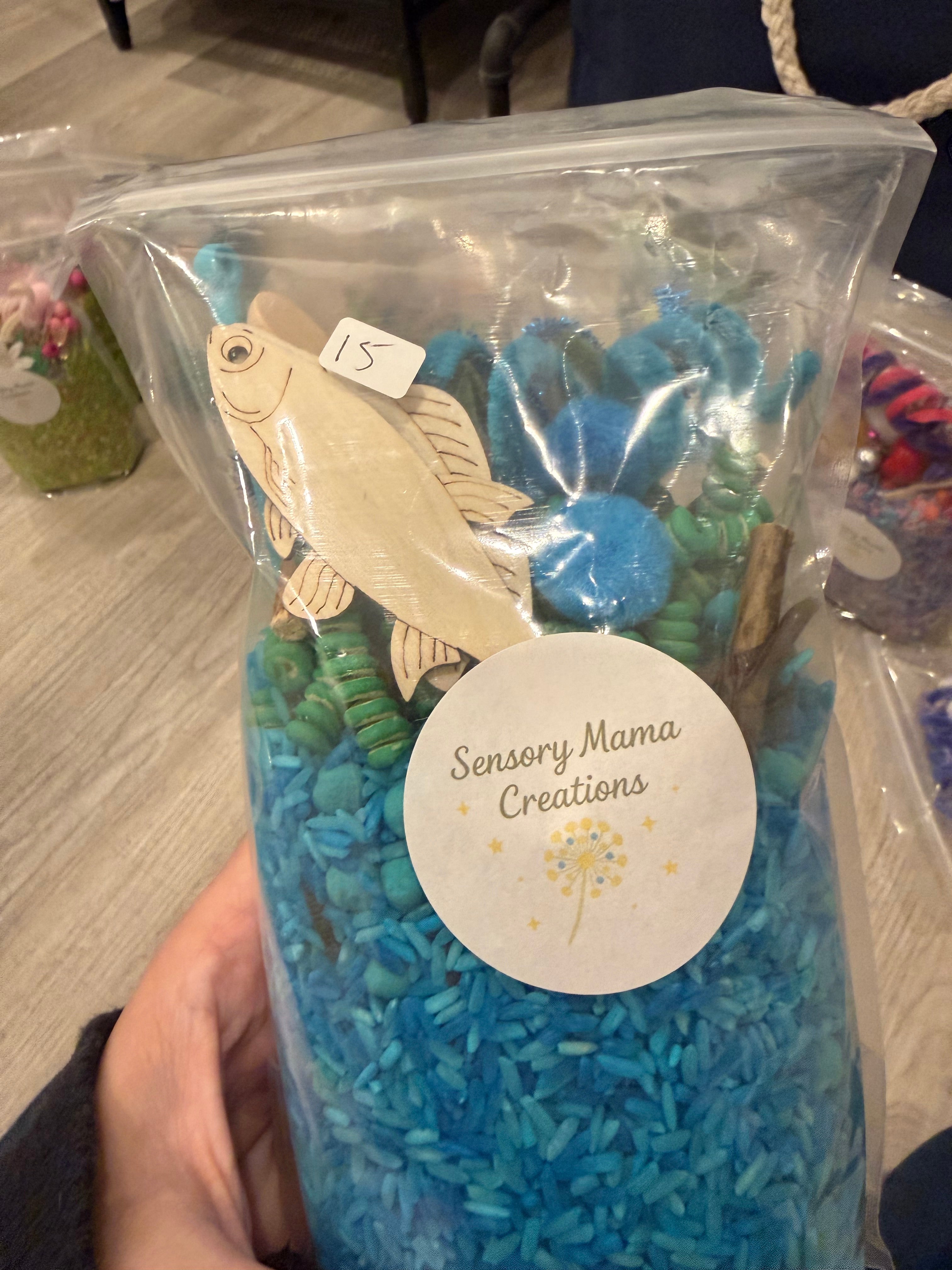 Dump & Discover Sensory Rice Bags