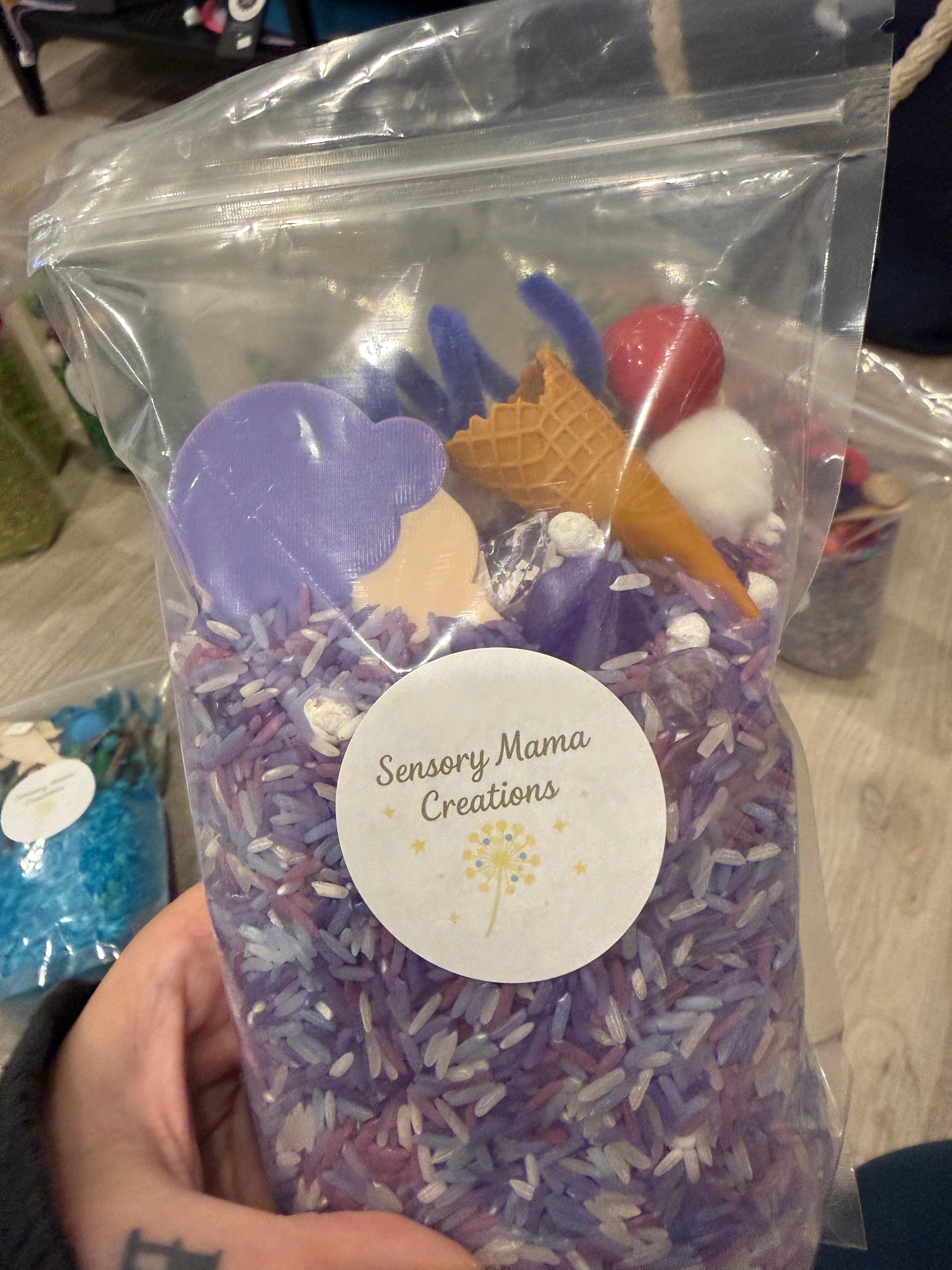 Dump & Discover Sensory Rice Bags