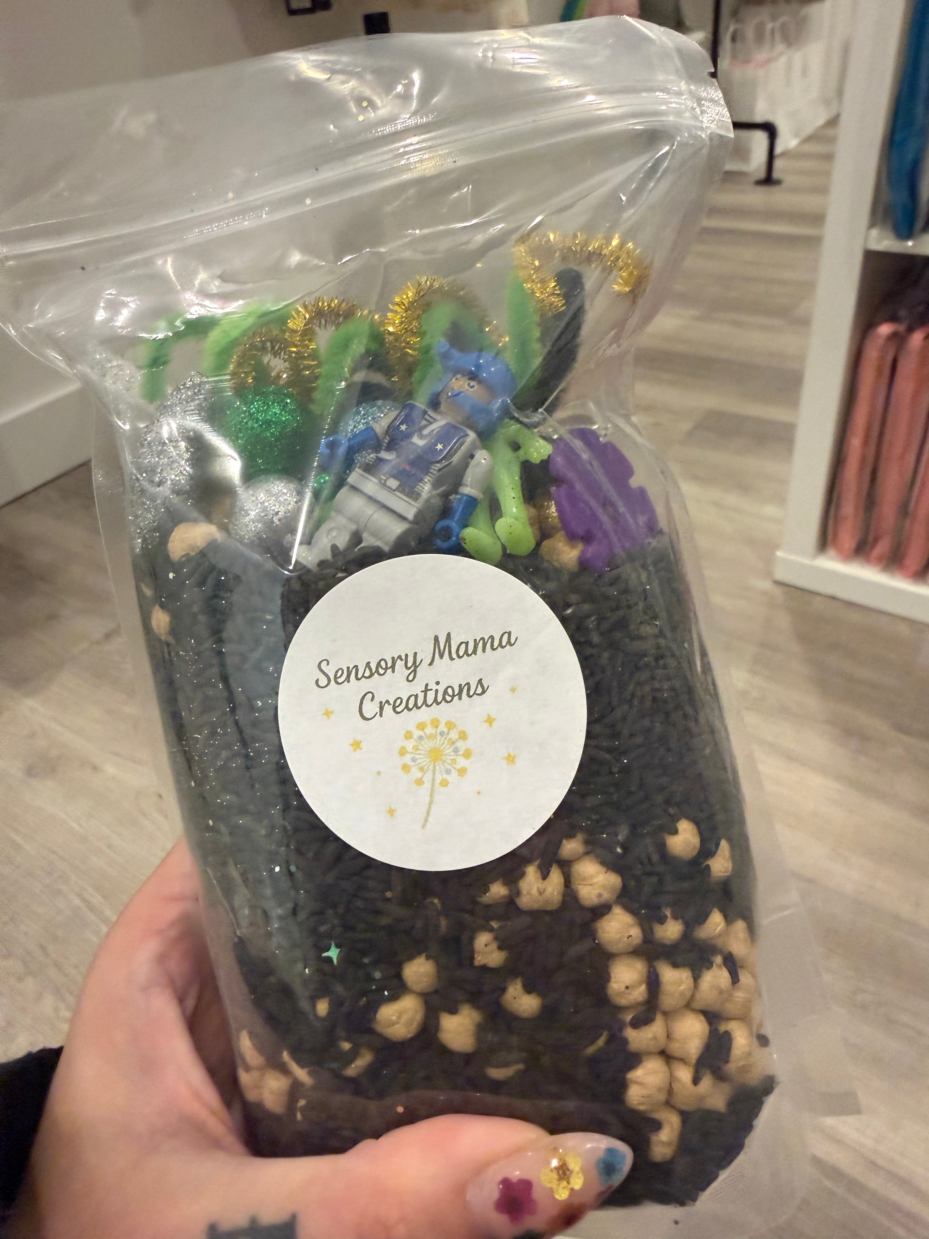 Dump & Discover Sensory Rice Bags