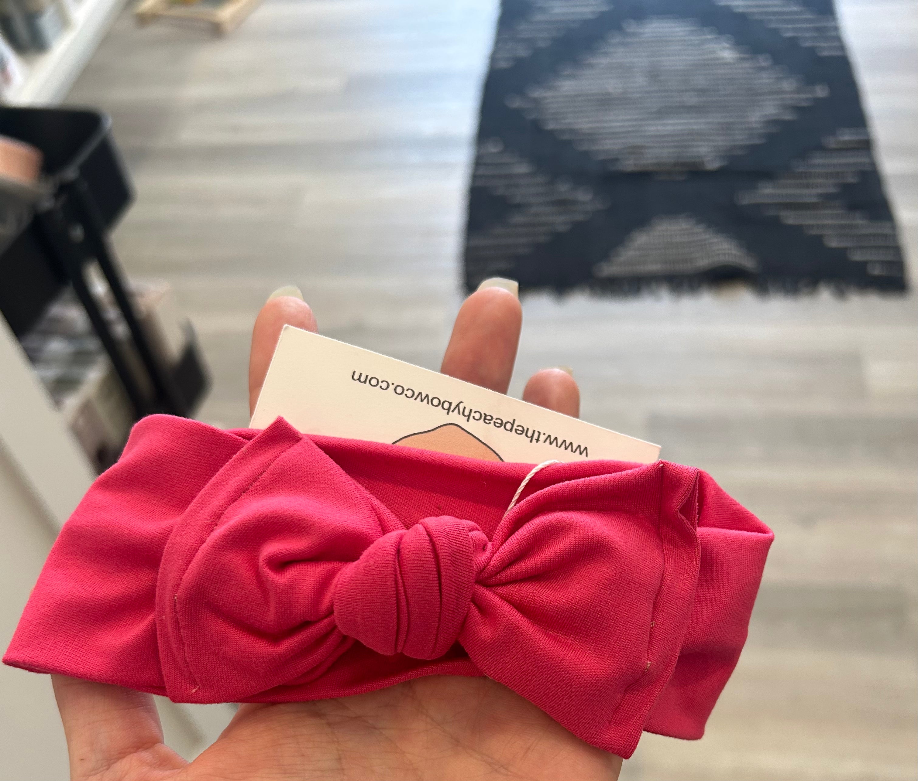 Peachy Bow Headwraps