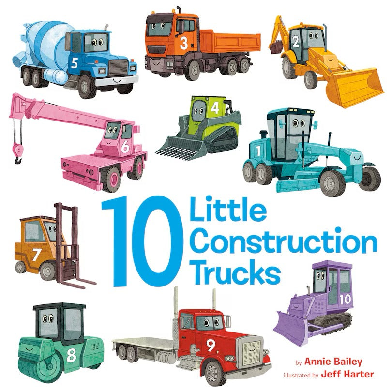 10 Little Construction Trucks – December Sun
